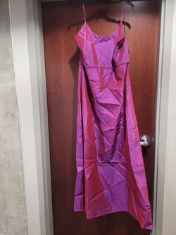 Style 1000 Lucci Lu Pink Size 20 Prom $300 Black Tie Tall Height Straight Dress on Queenly