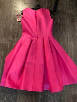 Ashley Lauren Pink Size 4 Midi $300 Interview Cocktail Dress on Queenly