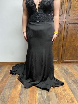 Black Size 22 Mermaid Dress on Queenly