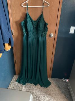 Green Size 24 Straight Dress on Queenly