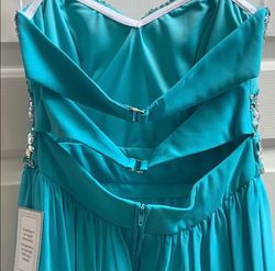 B. Darlin Blue Size 2 50 Off Ball gown on Queenly