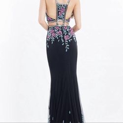 Rachel Allan Black Size 6 $300 50 Off Pageant Straight Dress on Queenly