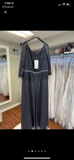 Silver Size 22 Ball gown on Queenly