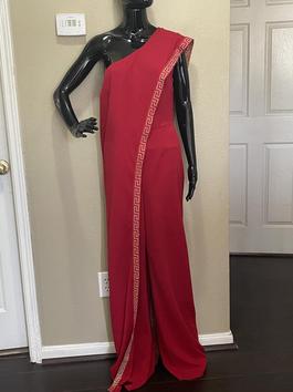 Red Size 14 Jumpsuit Dress on Queenly