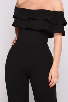 Black Size 6 Jumpsuit Dress on Queenly