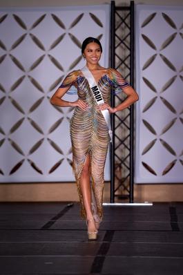 Ratee Siranan- Thailand Multicolor Size 00 Showstopper Straight Dress on Queenly
