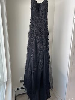 Sherri Hill Black Size 8 Floor Length Mermaid Dress on Queenly