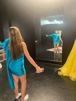 Sherri Hill Blue Size 0 Euphoria 50 Off Cocktail Dress on Queenly