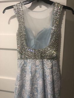 Angela & Alison one of a kind White Size 2 $300 Mermaid Dress on Queenly