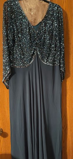 JKARA Green Size 14 Plus Size 50 Off $300 Straight Dress on Queenly