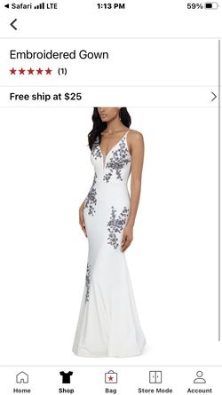 Xscape White Size 2 50 Off $300 Mermaid Dress on Queenly