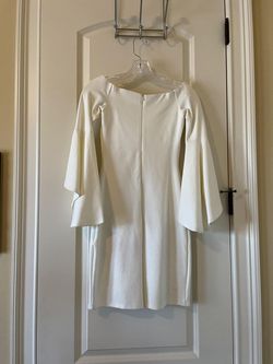 Gianni Bini White Size 0 Midi Summer Cocktail Dress on Queenly