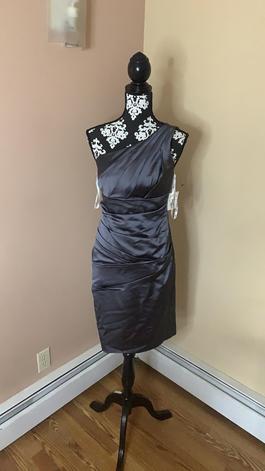 Silver Size 6 Cocktail Dress on Queenly