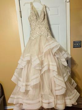 Nude Size 14 Ball gown on Queenly