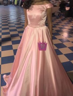 Sherri Hill Light Pink Size 00 50 Off $300 Ball gown on Queenly