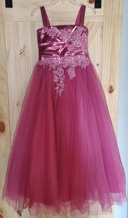 Alyce Designs Pink $300 Pageant Ball gown on Queenly
