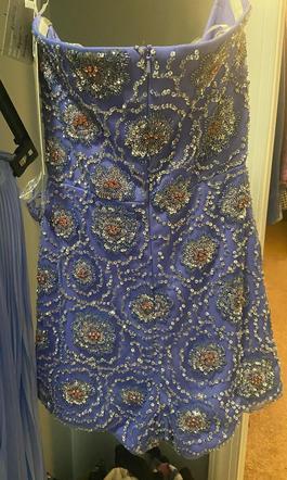 Rachel Allan Purple Size 4 50 Off Side slit Dress on Queenly