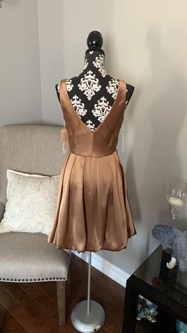 ISSUE NY Nude Size 8 Sorority Formal $300 A-line Dress on Queenly