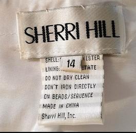 Sherri Hill White Size 14 $300 Straight Dress on Queenly