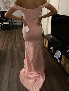 Alamour The Label Pink Size 4 $300 Summer Side slit Dress on Queenly