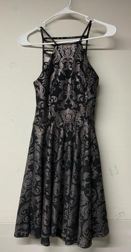 Black Size 12 A-line Dress on Queenly