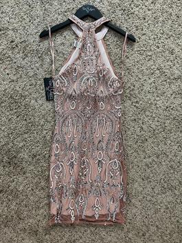 Scala Pink Size 12 Summer Sunday Midi Cocktail Dress on Queenly