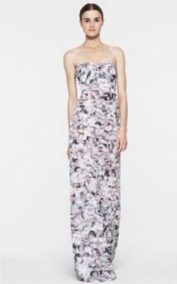 BCBGmaxazria Multicolor Size 4 50 Off Strapless $300 A-line Dress on Queenly