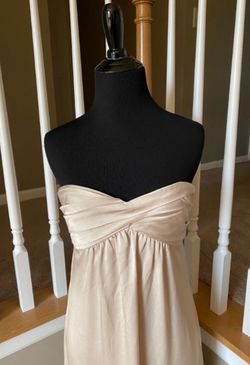 BCBGmaxazria Nude Size 2 Military $300 Straight Dress on Queenly