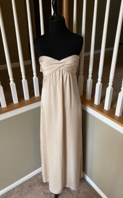 BCBGmaxazria Nude Size 2 Military $300 Straight Dress on Queenly
