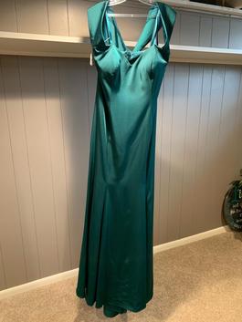 Colors Green Size 20 Black Tie $300 Mermaid Dress on Queenly