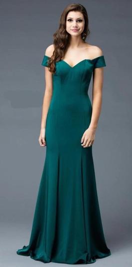 Colors Green Size 20 Black Tie Floor Length Mermaid Dress on Queenly