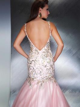 Style 42921M Mac Duggal Pink Size 6 Prom Mermaid Dress on Queenly