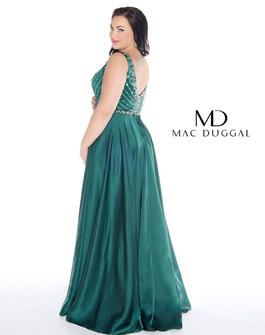 Style 77391F Mac Duggal Green Size 28 Straight Dress on Queenly
