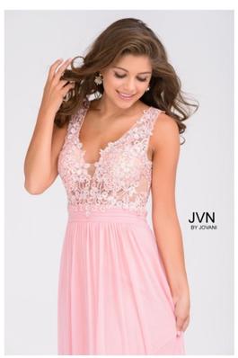 Style 47791 Jovani Pink Size 20 50 Off Straight Dress on Queenly