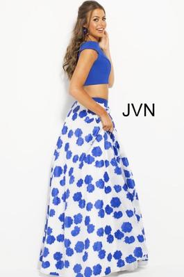 Style 47874 Jovani Royal Blue Size 2 A-line Dress on Queenly
