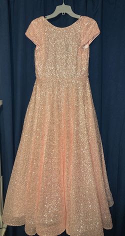 Sherri Hill Pink Size 14 Floor Length Plus Size Ball gown on Queenly