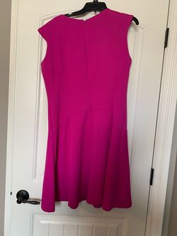 Madison Leigh Pink Size 14 Floor Length Black Tie $300 Plus Size A-line Dress on Queenly