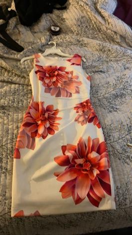 Calvin Klein Multicolor Size 6 Midi $300 Cocktail Dress on Queenly