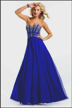 Style 6135 Partytime Formals/Rachel Allan Red Size 12 Tulle Black Tie A-line Dress on Queenly