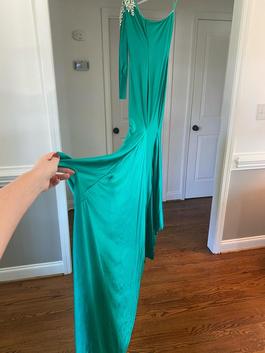 Johnathan Kayne Green Size 0 $300 Pageant Side slit Dress on Queenly