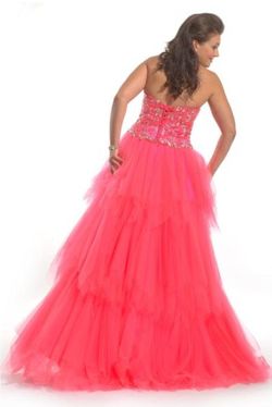 Style 6234 Partytime Formals Pink Size 20 Corset $300 Sequin Cocktail Dress on Queenly