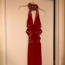 Blush Prom Red Size 4 70 Off 50 Off Straight Dress on Queenly
