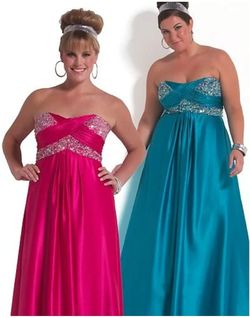 Style 75726K Mac Duggal Pink Size 20 Pageant Black Tie Sweetheart A-line Dress on Queenly