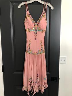 Sue Wong Pink Size 2 $300 Summer Cocktail Dress on Queenly