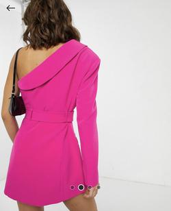 ASOS Pink Size 0 Midi $300 Cocktail Dress on Queenly
