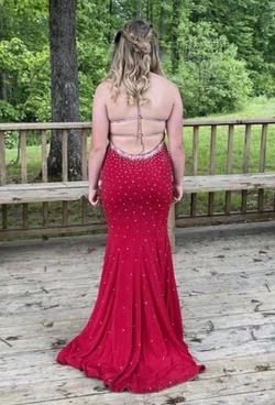 Jovani Red Size 0 Prom $300 Straight Dress on Queenly