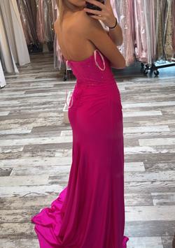 Sherri Hill Pink Size 00 Black Tie Floor Length Straight Dress on Queenly
