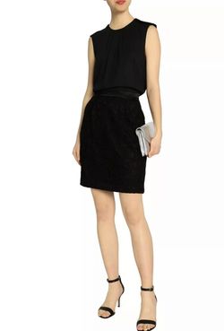 Malene Birger Black Size 4 Lace Keyhole Cocktail Dress on Queenly