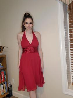 Dressbarn Collection Red Size 6 $300 A-line Dress on Queenly