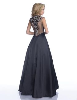 Style 16146 Envious Couture Black Size 20 Silk Floor Length Pageant Ball gown on Queenly